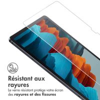 imoshion Protection d'écran en verre trempé Samsung Galaxy Tab S10 Plus / Tab S9 FE Plus / Tab S9 Plus / S8 Plus / S7 Plus / Tab S7 FE 5G - Transparent