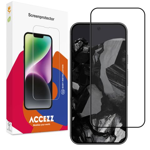 Accezz Protection d'écran en verre trempé Full Cover Google Pixel 9 Pro XL