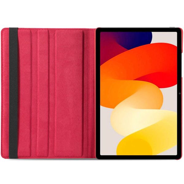 imoshion Coque tablette rotatif à 360° Xiaomi Redmi Pad SE - Rouge