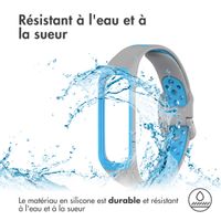 imoshion Bracelet sportif en silicone Samsung Galaxy Fit 2 - Gris / Bleu