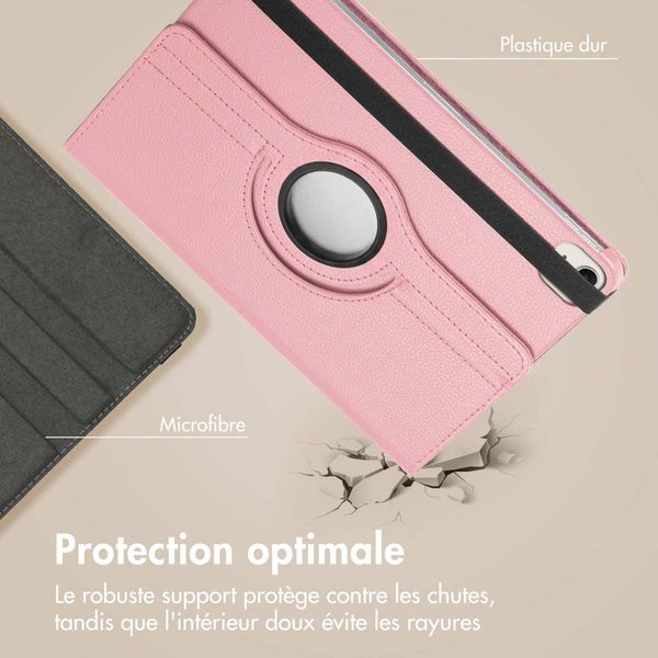 imoshion Coque tablette rotatif à 360° Apple iPad Air 13 pouces (2026) M4 / (2025) M3 / (2024) M2 - Rose