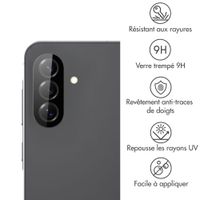 imoshion Lot de 2 protections d'objectif de caméra Samsung Galaxy A37 / A57 - Noir