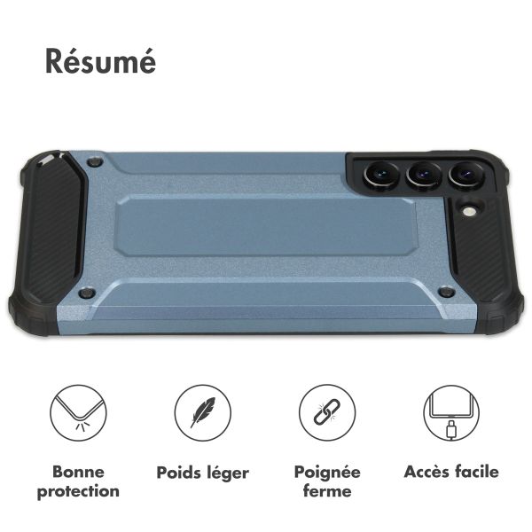 imoshion Coque Rugged Xtreme Samsung Galaxy S22 Plus - Bleu