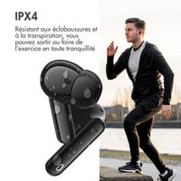 imoshion Aura Pro Écouteurs intra-auriculaires sans fil - Réduction active du bruit (ANC) - Noir