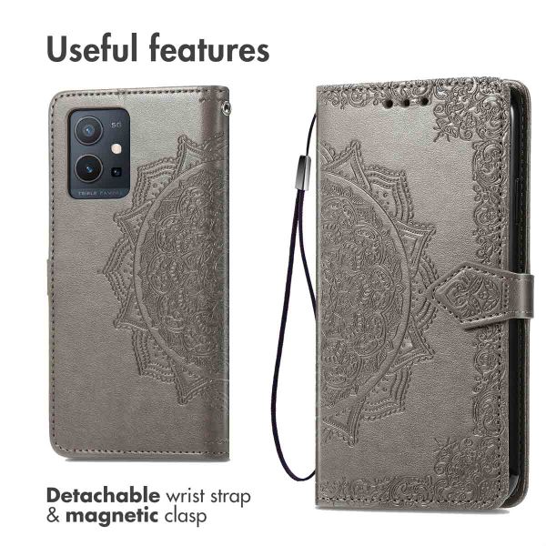 imoshion Etui de télephone Mandala Oppo A77 - Gris