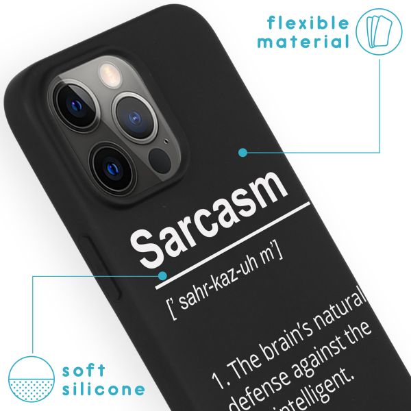 imoshion Coque Design iPhone 13 Pro - Sarcasm