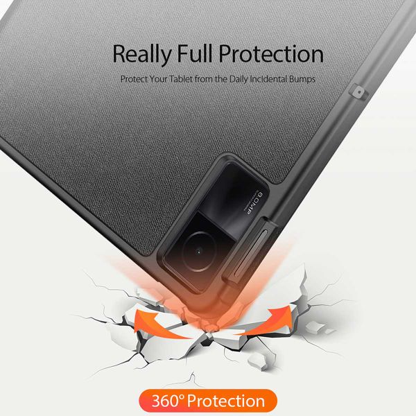 Dux Ducis Coque tablette Domo Xiaomi Redmi Pad SE - Noir