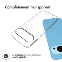 Accezz Coque Clear Google Pixel 9 / 9 Pro - Transparent