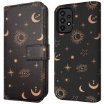 imoshion Étui de téléphone portefeuille Design Samsung Galaxy A33 - Sky Black