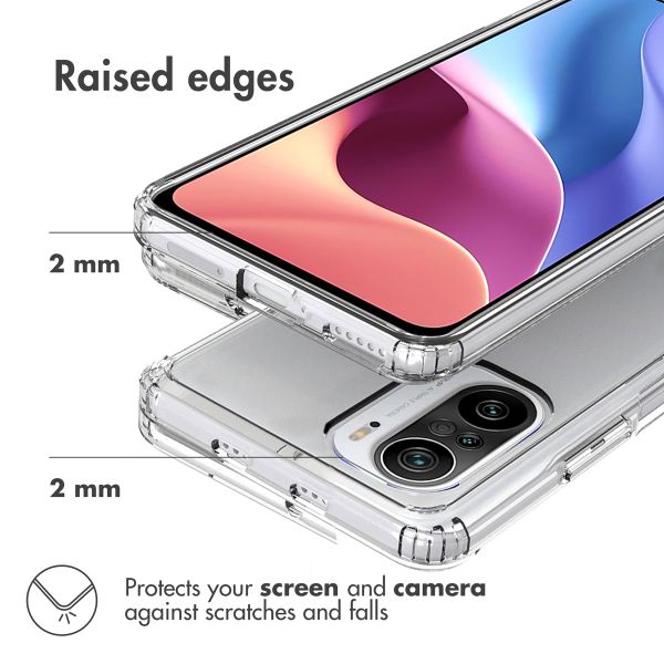 Accezz Coque Xtreme Impact Xiaomi Poco F3 - Transparent