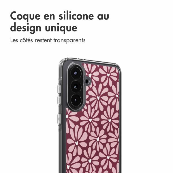 imoshion Coque Design Samsung Galaxy A36 - Bloom Love Blush