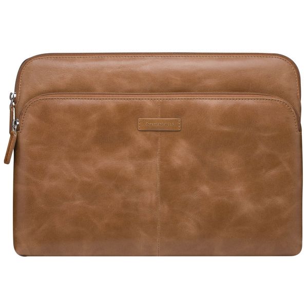 dbramante1928 Skagen Pro+ Sleeve - Pochette ordinateur 13 pouces - Cuir véritable - MacBook Pro 13 pouces / Air 13 pouces - Tan