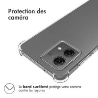 imoshion Shockproof Case Motorola Moto G84 - Transparent