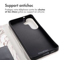 imoshion Étui de télephone portefeuille Design Samsung Galaxy S26 - Sandy Marble