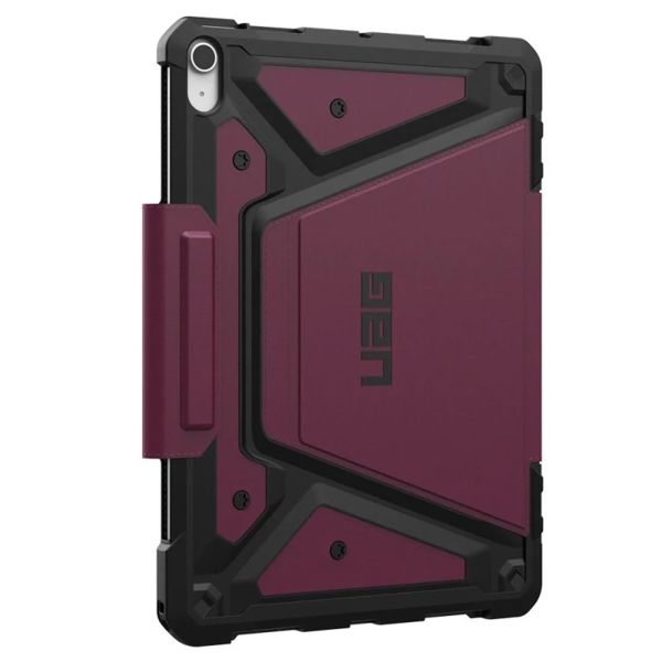 UAG Étui de tablette portefeuille Metropolis SE iPad Air 11 inch (2024) M2 / Air 5 (2022) / Air 4 (2020) - Bordeaux