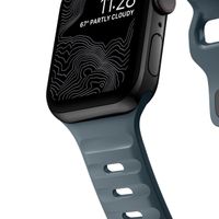 Nomad Bracelet Sport FKM Apple Watch Series 1 á 10 / SE / Ultra (2) (44/45/46/49 mm) - Marine Blue