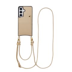 Coque de télephone Nova avec cordon et porte-cartes Samsung Galaxy S26 - Beige
