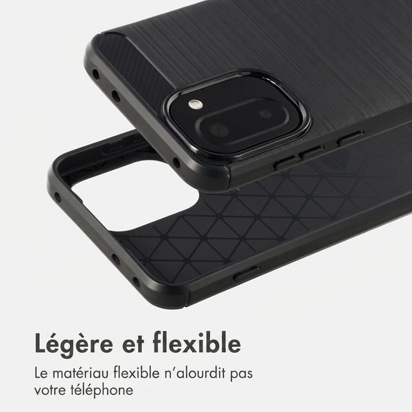 imoshion Coque Brushed OnePlus 15R - Noir