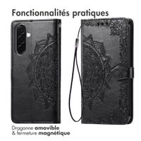 imoshion Etui de télephone Mandala Samsung Galaxy A37 (5G) - Noir