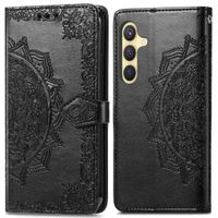 imoshion Etui de téléphone portefeuille Mandala Samsung Galaxy S24 - Noir