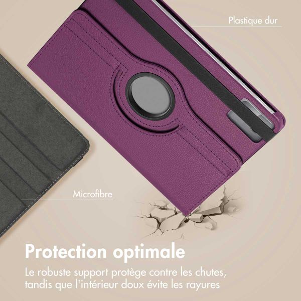 imoshion Coque tablette rotatif à 360° Lenovo Tab M11 - Violet