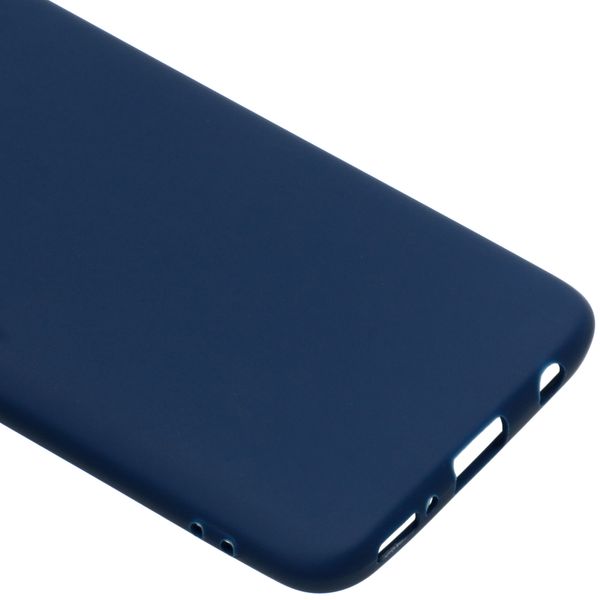 imoshion Coque Couleur Samsung Galaxy A40 - Bleu foncé