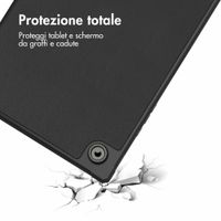 imoshion Coque tablette Trifold Samsung Galaxy Tab A8 - Noir