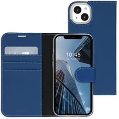 Accezz Étui de téléphone Wallet iPhone 14 Plus - Bleu foncé