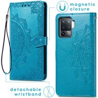 imoshion Etui de téléphone Mandala Oppo A94 (5G) - Turquoise