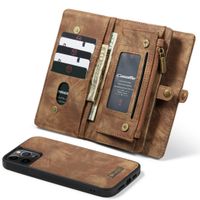 CaseMe Etui de téléphone de luxe en cuir deux iPhone 12 Pro Max