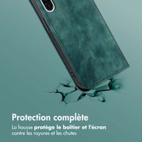 imoshion Étui de téléphone portefeuille Slim Samsung Galaxy A56 - Vert