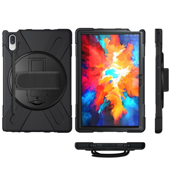 imoshion Coque tablette avec dragonne et bandoulière Lenovo Tab P11 Pro - Noir
