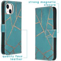 imoshion Coque silicone design iPhone 13 - Blue Graphic