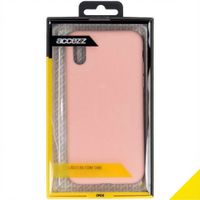 Accezz Coque Liquid Silicone Apple iPhone X / Xs - Rose