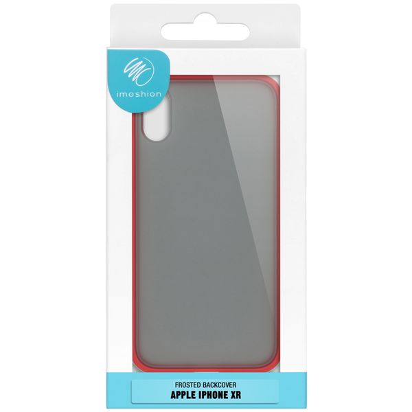 imoshion Coque Frosted iPhone Xr - Rouge