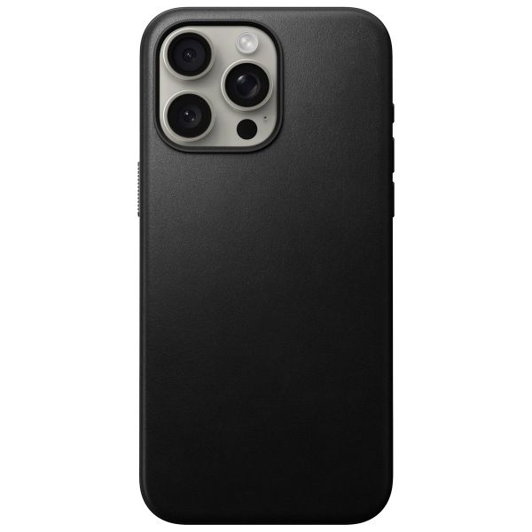 Nomad Coque Modern Leather iPhone 15 Pro Max - Noir