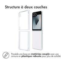 imoshion Coque Rugged Air Samsung Galaxy Z Flip 7 - Transparent