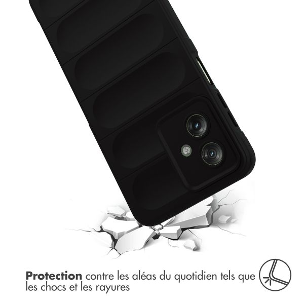 imoshion Coque arrière EasyGrip Motorola Moto G54 - Noir