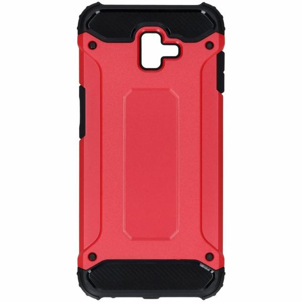 Coque Rugged Xtreme Samsung Galaxy J6 Plus - Rouge