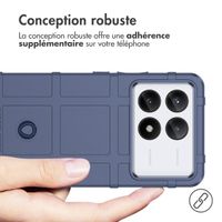 imoshion Coque Rugged Shield Xiaomi Poco X6 Pro - Bleu foncé