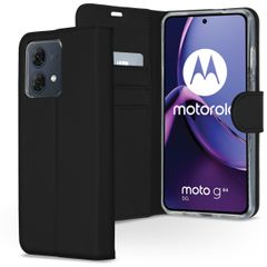 Accezz Étui de télephone Wallet Motorola Moto G84 - Noir