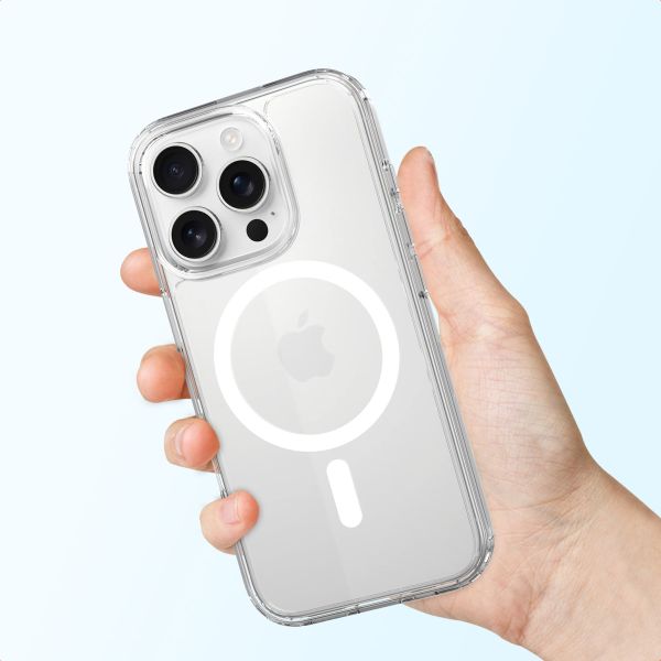 Accezz Coque arrière Xtreme Impact avec MagSafe Apple iPhone 16 Pro - Transparent
