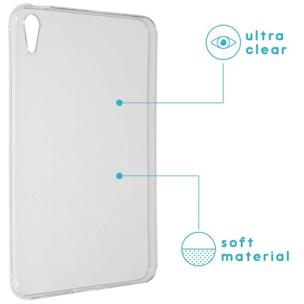 imoshion ﻿Coque silicone Apple iPad Mini 7 (2024) / iPad Mini 6 (2021) - Transparent