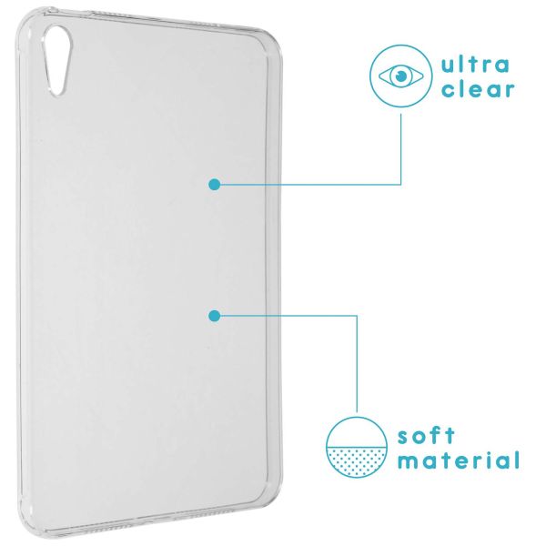 imoshion Coque silicone iPad Mini 7 (2024) / iPad Mini 6 (2021) - Transparent