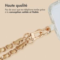 imoshion Ensemble de cordons de téléphone en cuir PU – Champagne