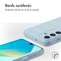 imoshion Coque arrière EasyGrip Samsung Galaxy A16 5G - Bleu clair