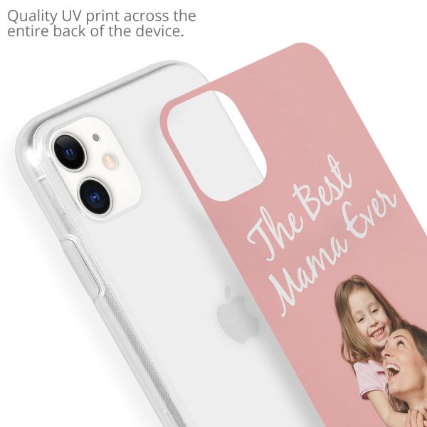 Concevez votre propre coque en gel Apple iPhone 11 - Transparent