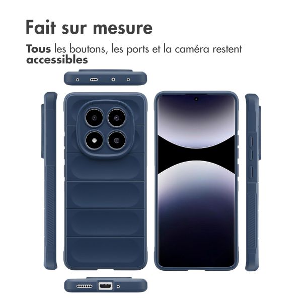 imoshion EasyGrip Backcover Xiaomi Redmi Note 14 Pro (5G) - Bleu foncé