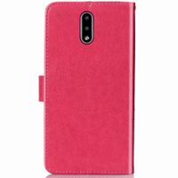 Etui de téléphone Fleurs de Trèfle Nokia 2.3 - Rose