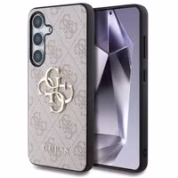 Guess Coque 4G Metal Logo Backcover Samsung Galaxy S25 - Rose